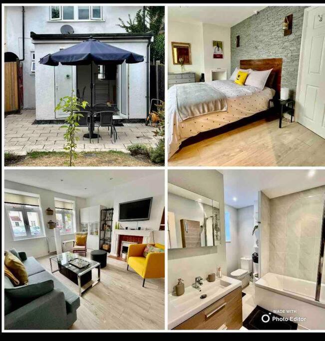 Entire 3 Bed House Weybridge Brooklands, London Villa Byfleet Luaran gambar